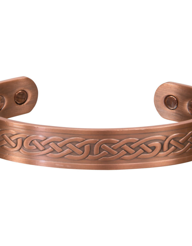 Magnetic Copper Bracelet - Celtic Knots - 95285