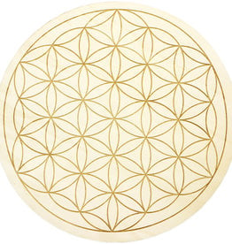 Wood Crystal Grid (Flower of Life)