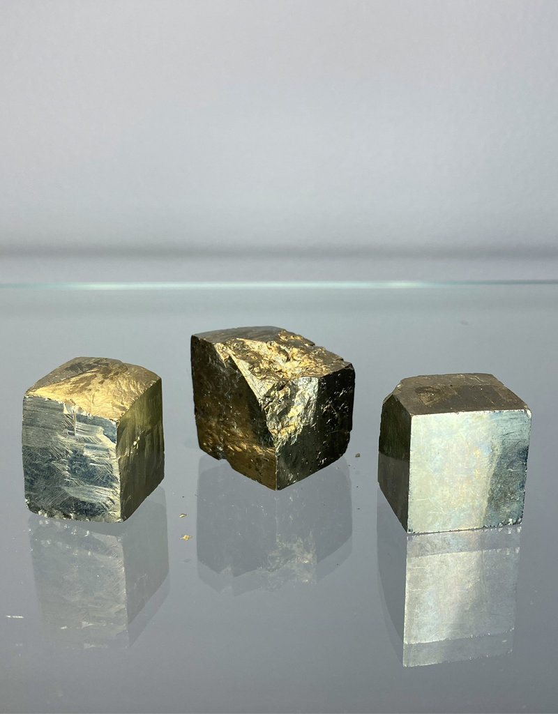 Pyrite Cube- Logrono Spain, High Grade - 3