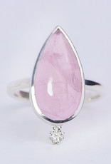 Ring- Rose Quartz Daydreamer Sterling Silver– (Size 9)- R-437