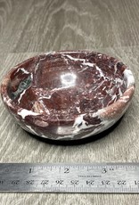 Red Jasper Bowl - 6504