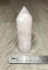 Rose Quartz Cylinder Point - Med - 18792