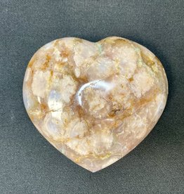 Open Heart Apothecary Rose Quartz Heart Crystal — Nourish + Soul