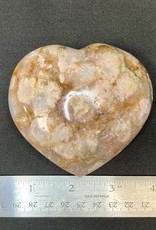 Flower Agate Hearts - L-XL