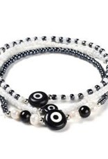 Bracelet - Black Evil Eye Set - BRE2