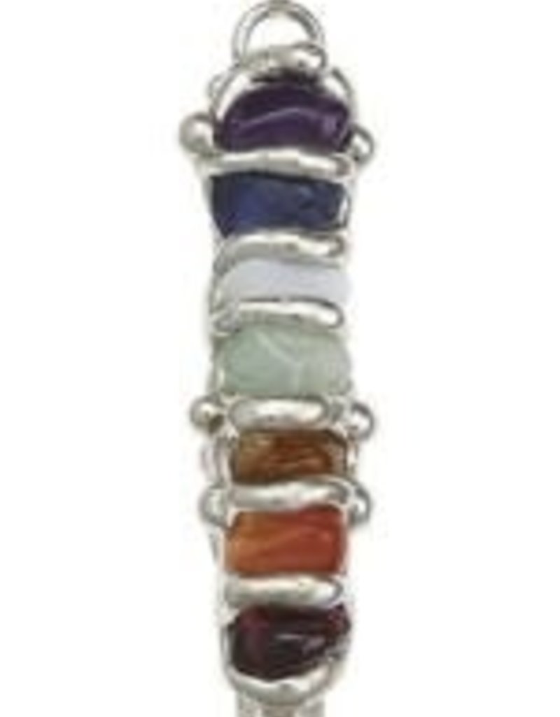 Chakra Baby Wand Pendant - C08