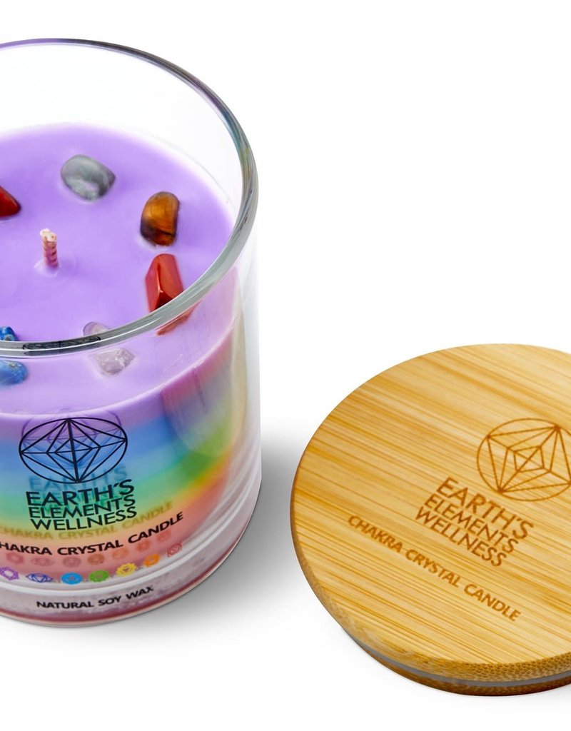 EE - Crystal Chakra Candle