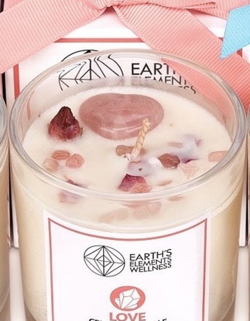 EE - Love Crystal Intention Candle