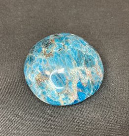Blue Apatite Palm Stone - BAP14
