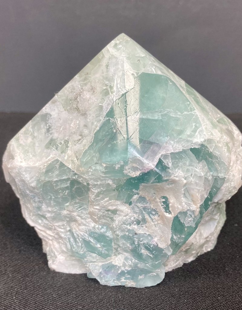 Fluorite Point Polished Top, ml- 15144