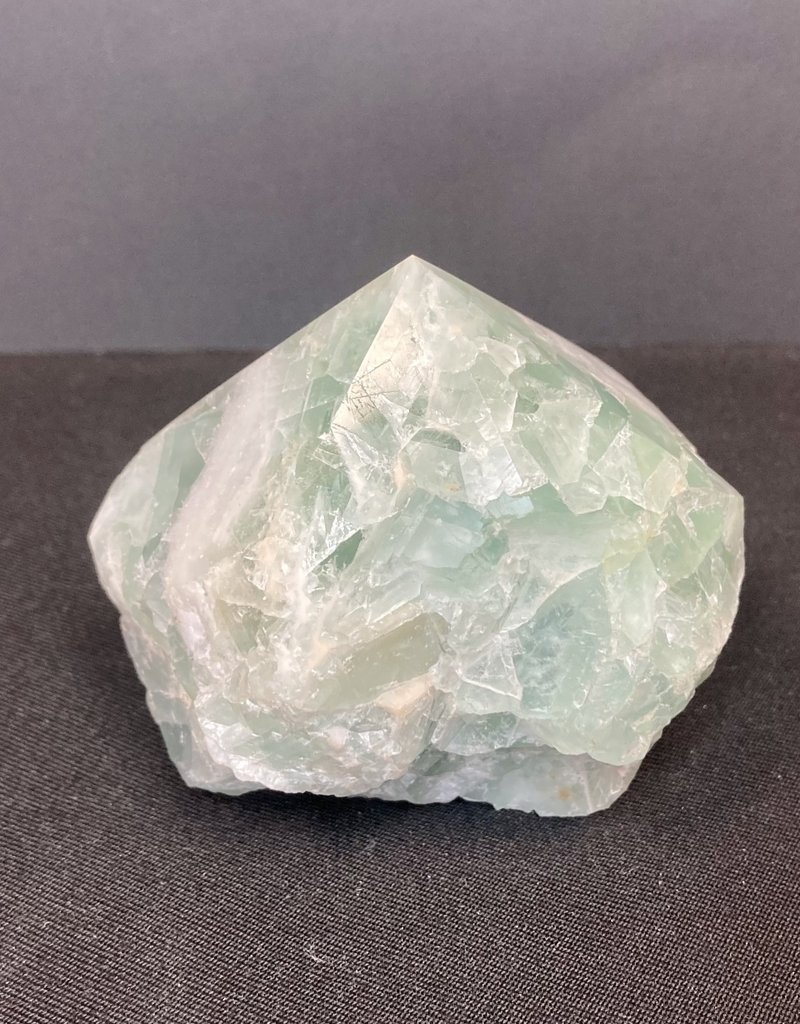 Fluorite Point Polished Top, m- 15144