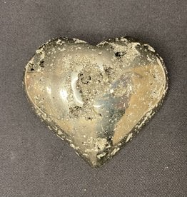 Pyrite Heart - Large
