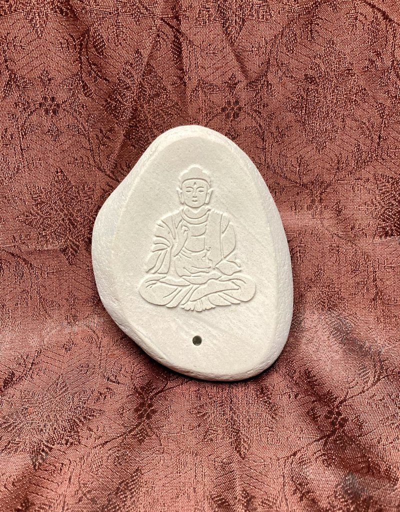 Incense Holder - Buddha River Stone - 6839D