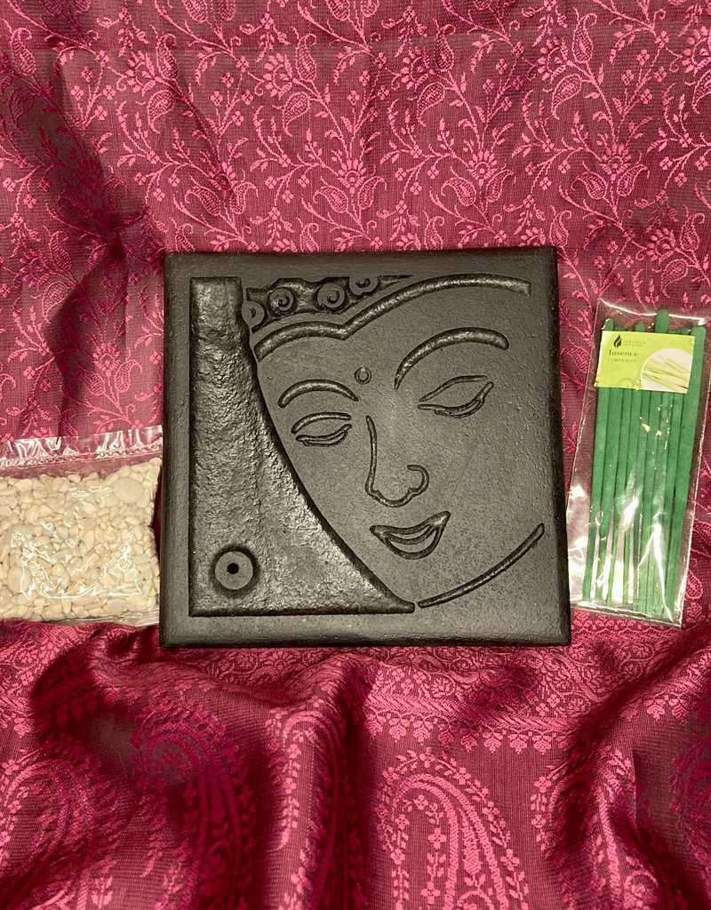 Incense Holder - Buddha Face - 6841