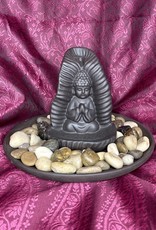 Incense Holder - Backflow Buddha / Leaf Cone Burner -  4125
