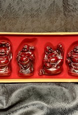 Statue - Happy Buddha - Mahogany - 4131 (Full Set)
