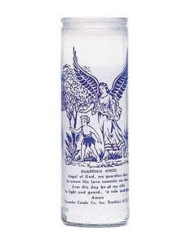7 Day Candle - Guardian Angel - White - C8S-GUAR