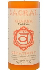 Chakra Sacral 3x6 Pillar