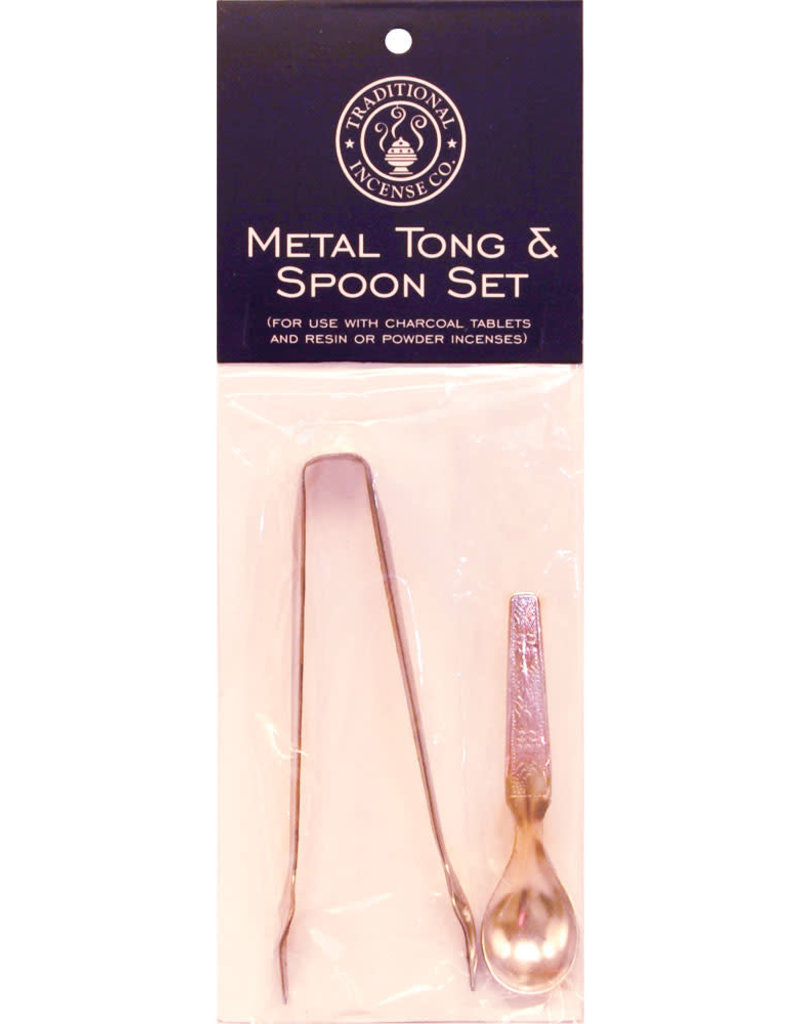 Resin and Powder Tong & Spoon Set- 72857