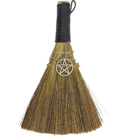 Wicca Broom - Pentacle