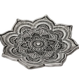 Incense Holder - Lotus Flower - Aluminum