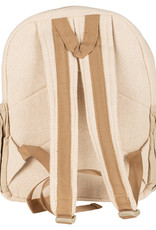 Backpack - Black and Zig Zag Hemp