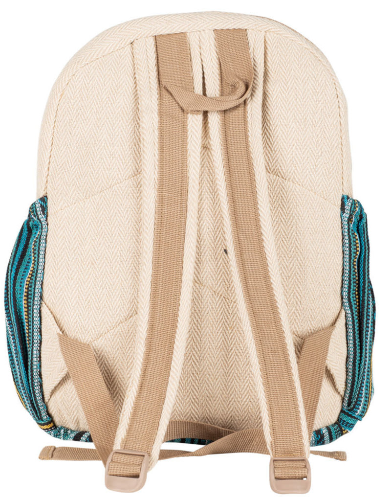 Backpack - Blue Tones Hemp