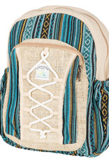 Backpack - Blue Tones Hemp