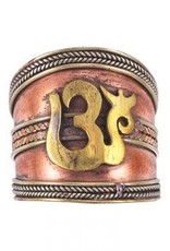 Adjustable Ring - Copper- Om