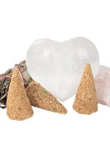 Kit - Love Activation Smudge, Sage and Lavender, Selenite Heart, Rose Quartz, Palo Santo