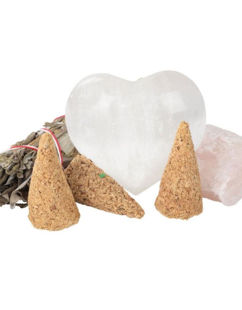 Kit - Palo Santo Traditional Cones with Burner