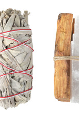 Kit - Abundance - Sage, Palo Santo and Selenite Stick
