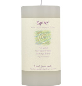 Reiki Charged Candle - 3x6 - Spirit - 84524