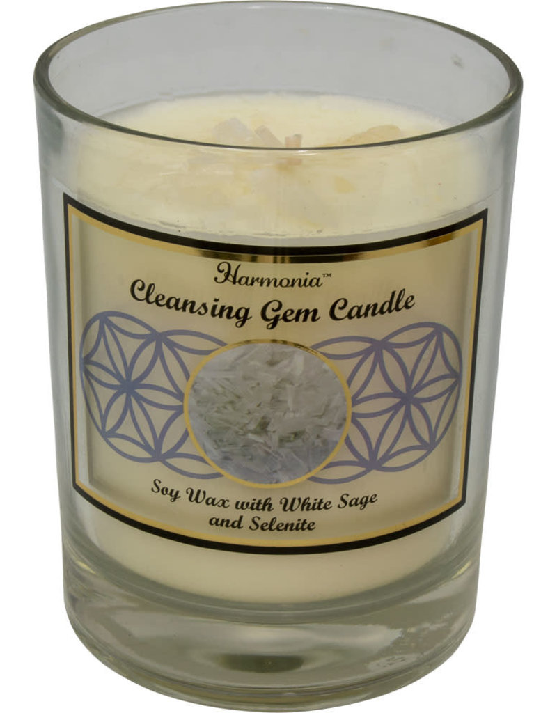 Candle - Cleansing Selenite Soy- 39264 - Disc.