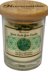 Candle - Good Luck Green Aventurine Soy- 39274
