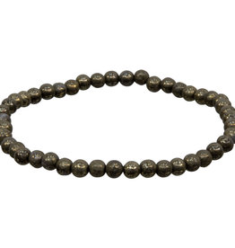 Bracelet - Pyrite - 4mm- 98685