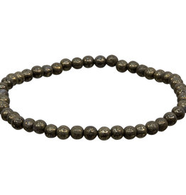 Bracelet - Pyrite - 4mm