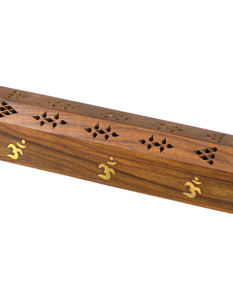 Incense Storage Box - Om - 89180 - Disc.