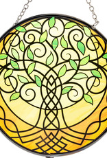 Glass Suncatcher- Tree of Life Celtic- 6 inches- 63041