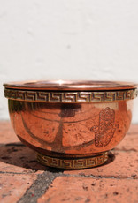 Hamsa Copper Bowl