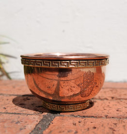 Hamsa Copper Bowl