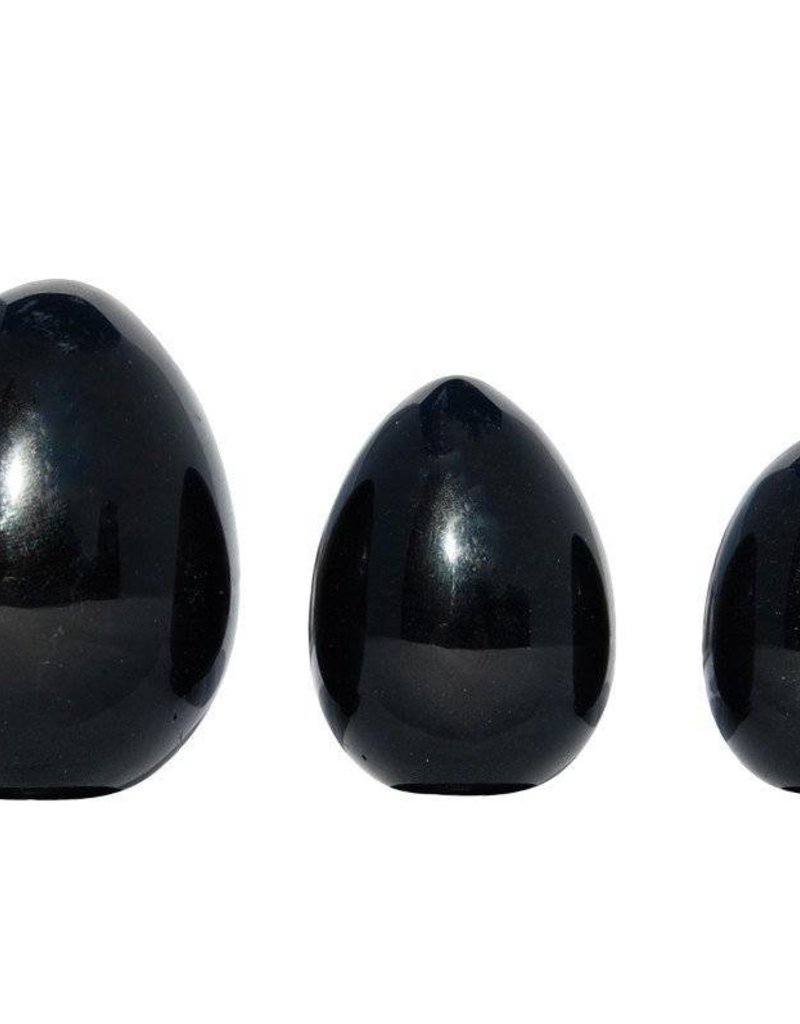 Yoni Egg - Obsidian
