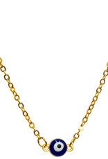 Necklace- Evil Eye Mini- Gold- 99335