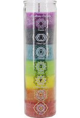 7 Day Candle - 7 Color Chakras