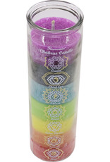 7 Day Candle - 7 Color Chakras