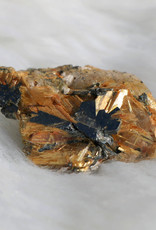 Hematite with Golden Titanium Rutiles - 6