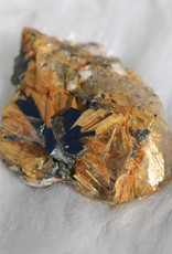 Hematite with Golden Titanium Rutiles - 2