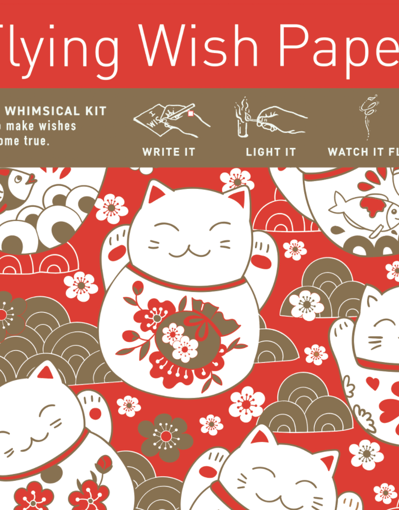 Flying Wish Paper - Lucky Cats - FWP-M-802_Cats