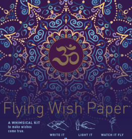 Purple Om Flying Wish Paper