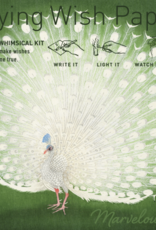 Peacock Flying Wish Paper